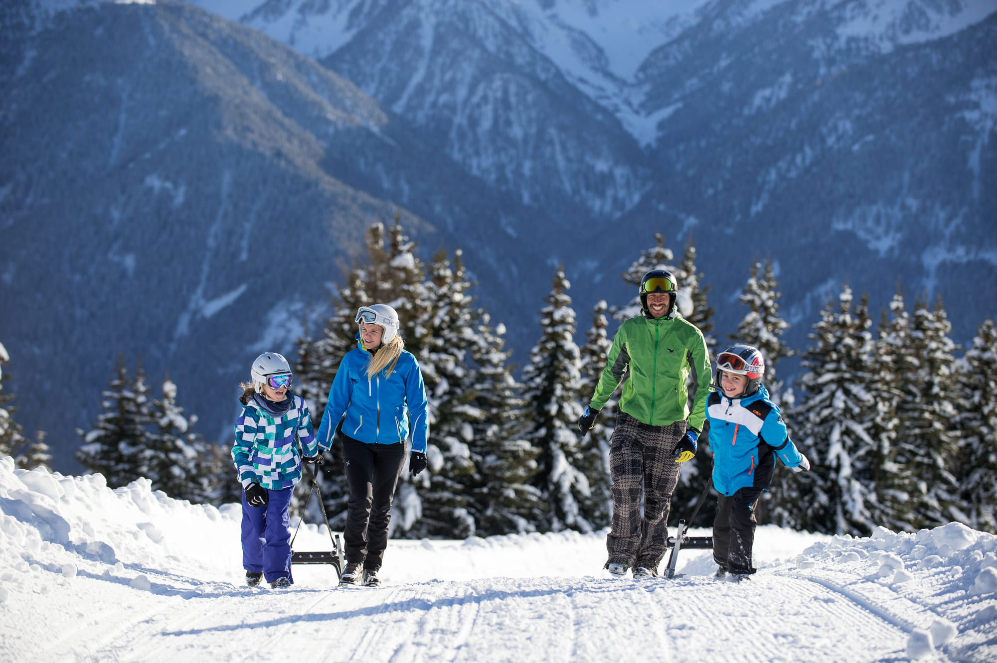 Rodeln in Uttenheim Gais
